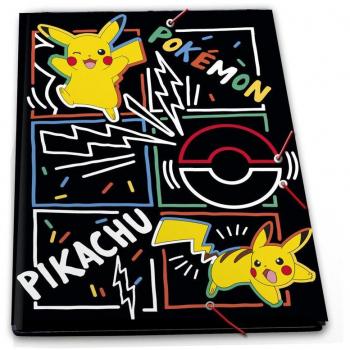 Carpeta A4 con Solapas Pikachu Pokémon - Cyp Brands