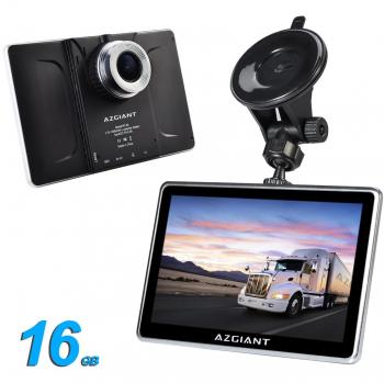 AZGIANT 7'' Pulgadas GPS Navegador para Coche o camión