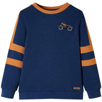 Sudadera infantil azul añil 116
