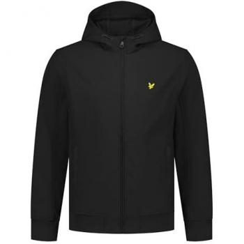 Lyle & Scott Men's Black Mesh Back Softshell Jacket - Size XL