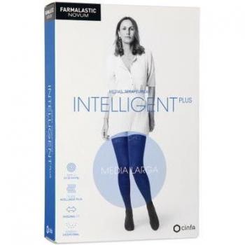 Farmalastic Novum Intelligent Plus Media Larga Compresión Normal Color Canela Talla 4 (24,5-27 cm) 1 Par