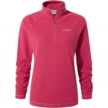Craghoppers Mujer Miska Medio Zip Fleece Vivacious Pink Talla 18