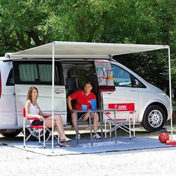 Toldo Manual Fiamma F35 Pro 270 cm Negro Profundo / Gris Real