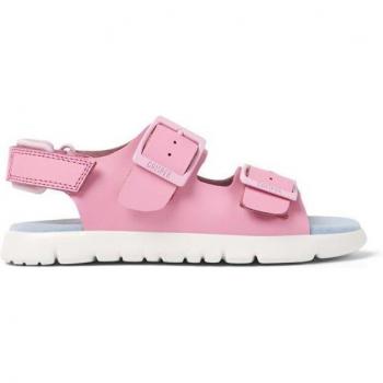 CAMPER Oruga - Sandals for Girls - Pink, Smooth leather, size 26 and size 8.5