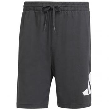 Pantalones Cortos Adidas Essentials Gran Logo Jersey Único Negro/Blanco Hombre M