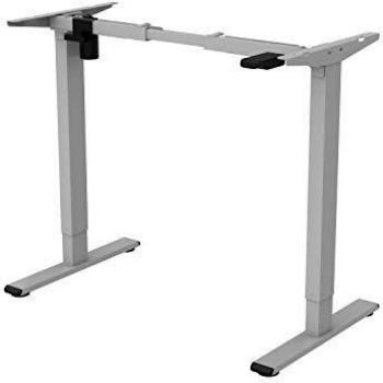 FLEXISPOT EG1 Escritorio de Eléctrico Ajustable en Altura Standing Desk Mesa Ordenador Gaming Elevable Frame para Oficina en Casa Marco de Acero Sólido de 2 Etaps con Motor