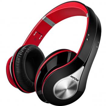 Mpow 059 Auriculares Diadema, Cascos Bluetooth Inalambricos Plegable con Micrófono, 20 hrs Reproducción de Música, Hi-Fi Sonido Estéreo, Ligero, Manos Libres, PC, Móviles
