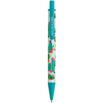 Agatha ruiz de la prada 11433 - bolígrafo metálico, diseño cactus.