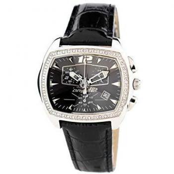 Chronotech Women's Watch CT2185LS-02 (42 mm) - Black Unisex Design