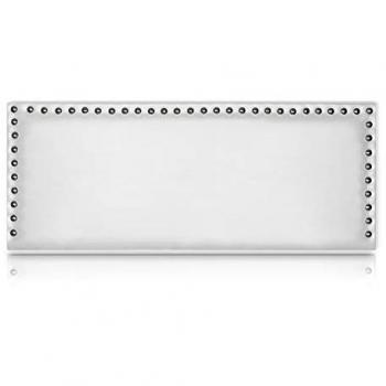 Cabecero Dafne Tapizado en Polipiel Blanco 145x55cm de SonnoMattress