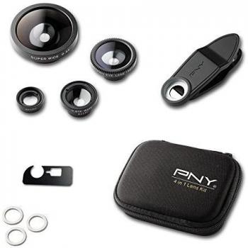 PNY LNS-4N1-01-RB - Kit de objetivos para smartphones