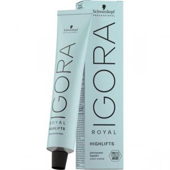 Schwarzkopf Igora Royal Highlifts Tinte Permanente Para Cabello Tono 10-4 Ultra Blonde Beige 60ml