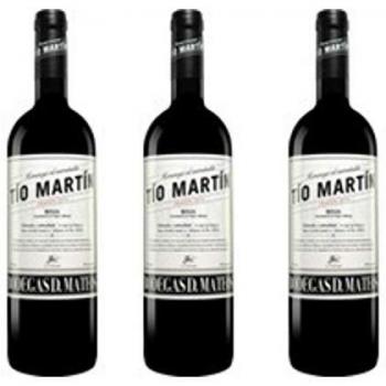 Tio Martin Crianza Vino Tinto  - 3 botellas x 750ml - total: 2250 ml