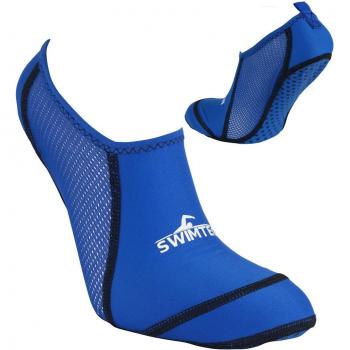 SwimTech Unisex Swimming Socks Blue 42/44