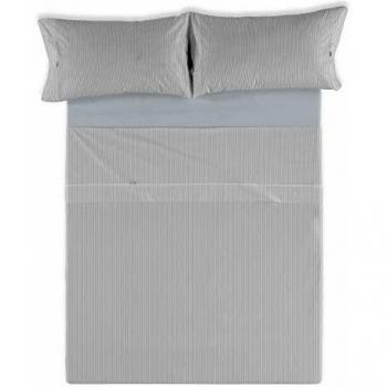 ESTELIA - Juego de sábanas Greta Color Perla - Cama de 150