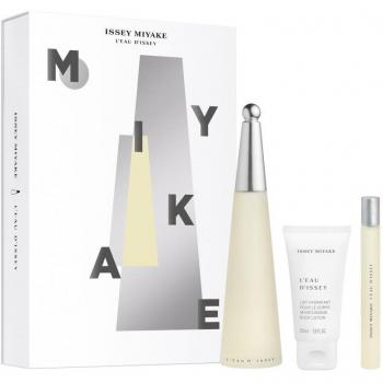 Issey Miyake L'Eau d'Issey Eau de Toilette Gift Set for Women - 100ml Eau de Toilette, Body Lotion, and 10ml Eau de Toilette in a 3-piece case