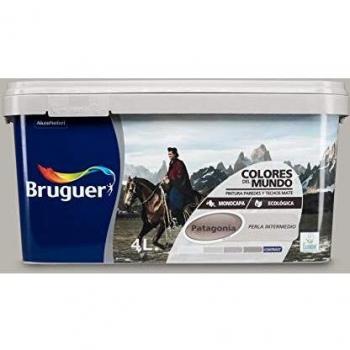 Bruguer Colores del Mundo Pintura para paredes monocapa Patagonia Perla Intermedio 4 L