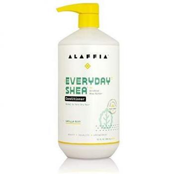 Alaffia Everyday Hair Care Shea Conditioner Vanilla, 32 Ounce