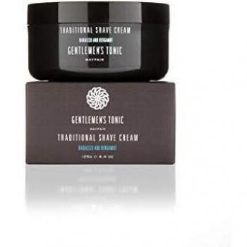 Gentlemen's Tonic Men's Traditional Shave Cream 125g | Experience a Luxury Smooth Shave