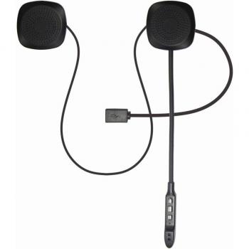Auriculares T2 Inalámbricos Bluetooth 5.0 para Casco de Motocicleta con Altavoces Estéreo