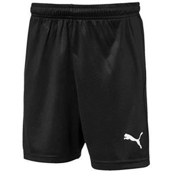 PUMA Liga Shorts Core Jr, Pantalones Cortos De Fútbol Unisex Niños, Negro