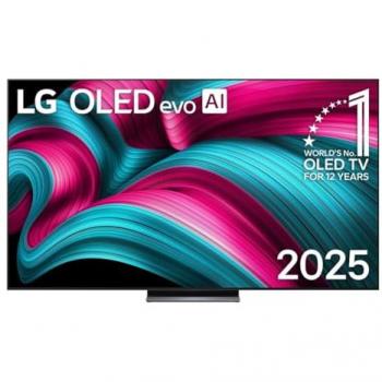LG OLED Evo AI 83 4K Ultra HD Smart TV (Model: OLED83C54LA) with Dolby Atmos and G-SYNC, 2025