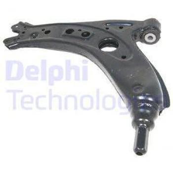 Brazo de control DELPHI TC1428, Suspensión de las ruedas, Eje delantero, Enlaces, Derecha, Frente