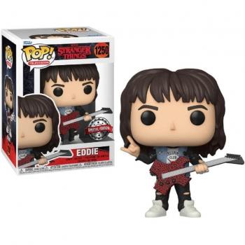 Stranger Things Eddie with Guitar Funko Pop! Exclusive Special Edition Vinyl Figure