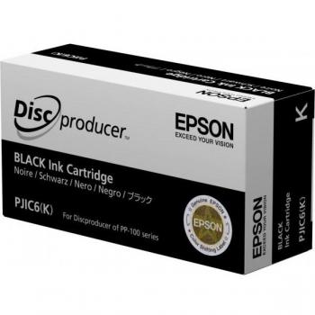Epson Discproducer Ink Cartridge Black (MOQ=10), Pigment-based ink, 1 pc(s) per pack, Microboards Technology Epson Black Ink Cartridge for PP-100 Printer
