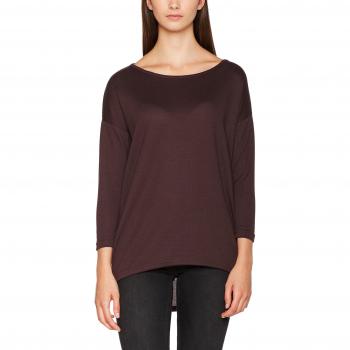 ONLY Onlelcos 4/5 Solid Top Jrs Noos, Camisa Manga Larga para Mujer, Marrón