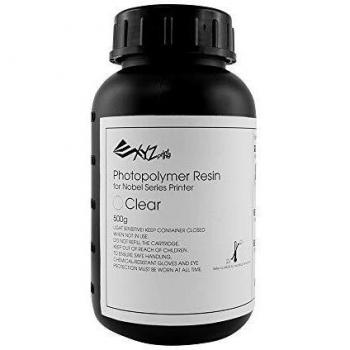 XYZprinting RUGNRXTW12A Resina De Fotopolímero Para Nobel, 2 botellas De 500 ml, Claro
