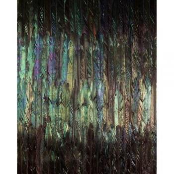 Papel Pintado No Tejido Komar Dark Wings 200x250 cm (Negro/Verde)