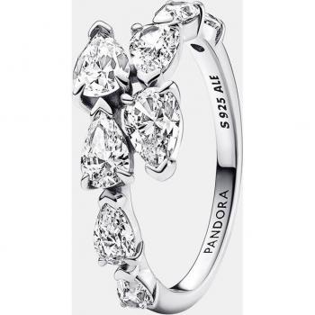 Anillo Pandora Timeless de plata y circonitas