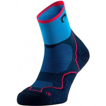 Calcetines Lurbel Desafio Four Blue para correr en montaña, sin costuras, transpirables y anti-ampollas
