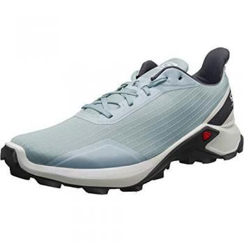Salomon Alphacross, Zapatillas de Trail Running para Hombre, Gris