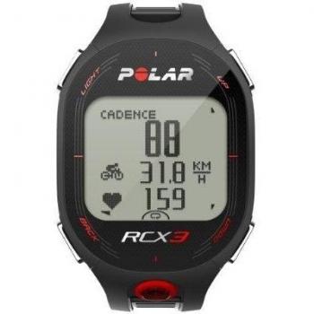 Pack Polar RCX3M Bike - Reloj con pulsómetro para bicicleta, color negro
