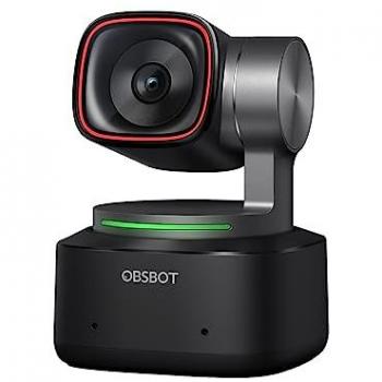 Obsbot Tiny 2 AI-Powered PTZ 4K Webcam (OWB-2204-CE) - Features: 4K resolution, voice control, AI tracking, multi-mode operation, auto focus, 1/1.5