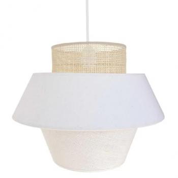 LUMISKY Pantalla para uso interior D40CM Carolina beige