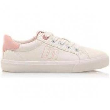 Mustang Kids Zapatillas Emi Blanco con Cierre de Cordones y Puntera Redonda