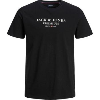 Camiseta de Hombre Jack & Jones Bluarchie en Azul Oscuro con Logo Central