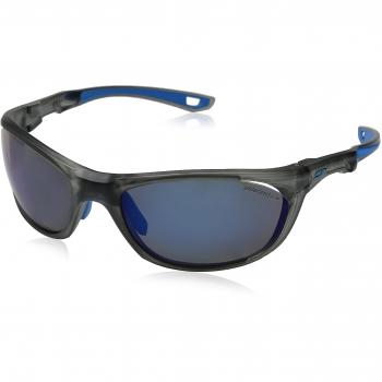 Julbo Race 2,0-Gafas de sol, color Gris - Gris Translucide Mat/Bleu, tamaño L