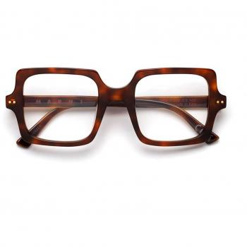 Marni Likya Yolu Blonde Havana Asian Fit HLM Gafas Recetadas para Hombre Tortoiseshell