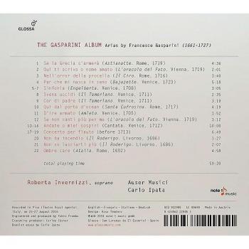 The Gasparini Album: Roberta Invernizzi - GASPARINI, FRANCESCO