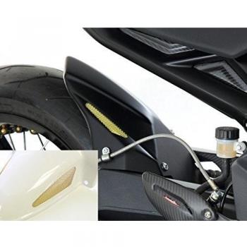Triumph Street Triple 13 - 15/Street Triple R 13 - 15/WHITE-GOLD Mesh - Rear Hugger