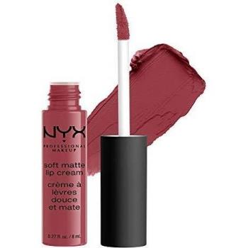 NYX Professional Makeup Soft Matte Lip Cream, Creamy and Matte Finish, Highly Pigmented Colour, Long Lasting, Vegan Formula, Shade: Budapest