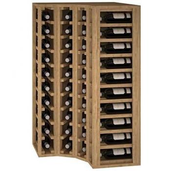 Expovinalia ex2030 botellero Pino 40 Botellas, Serie godello, Roble Claro,