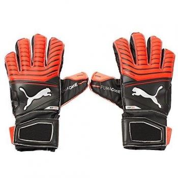 PUMA 41442 22 Guantes, Unisex Adulto, Rojo Encendido Negro Plata, 8
