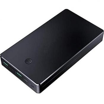 Power Bank 20000 mAh, USB C, Cargador Portátil, 2 Entradas y Salidas, Cargador Portátil para IPhone 11Pro, XS Max/XR, 8/7/6S, Xiaomi, Tablet, etc., Gris Oscuro