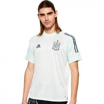 adidas Selección Española Temporada 2020/21 Camiseta Entrenamiento, Unisex, Dash Green, L
