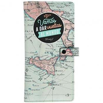 Mr. Wonderful Portadocumentos de viaje - Vamos a dar vueltas al mundo